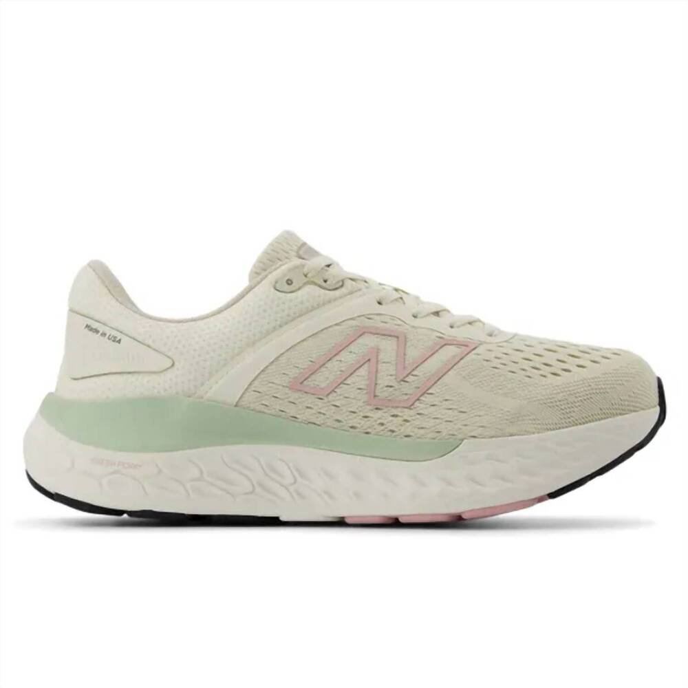 NEW NEW BALANCE women's fresh foam x 1540v4 running shoe in turtledove/silver mo